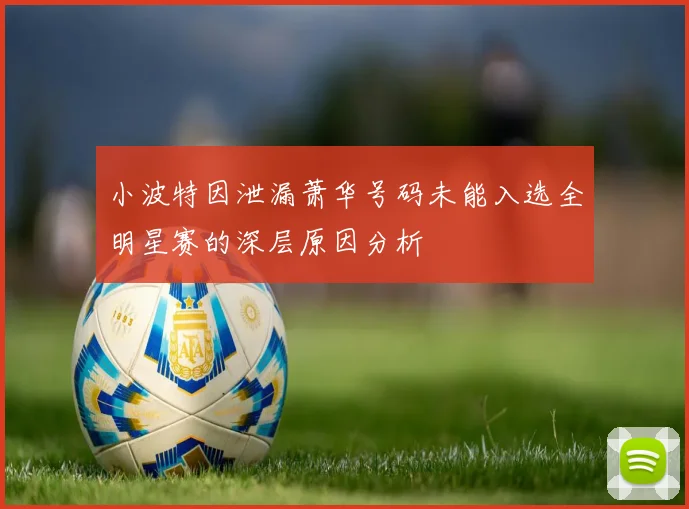 小波特因泄漏萧华号码未能入选全明星赛的深层原因分析